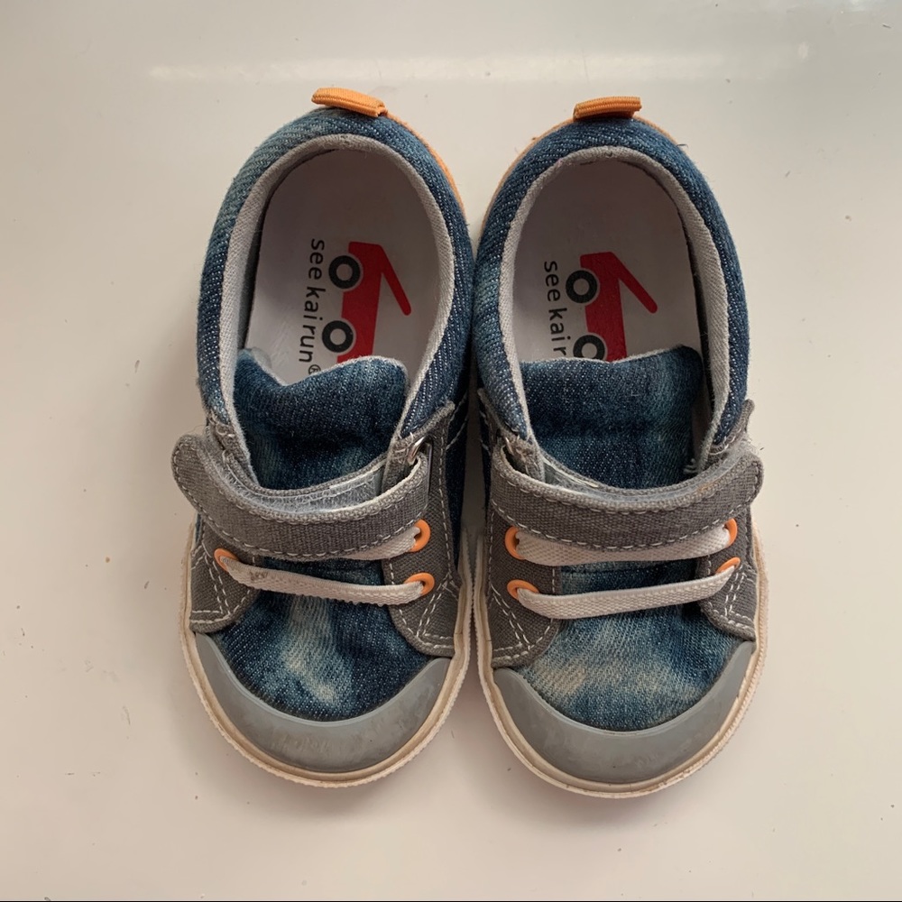 See Kai Run shoes • toddler size 7 • boy / denim